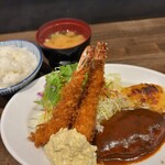 洋食の朝日 - ランチ¥1300