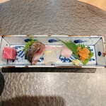 魯忍 - お造り(食べかけですみません。)