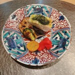 魯忍 - 鰆のジェノベソースがけ