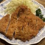 とんかつ ゆたか - ロースカツ定食