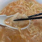 会津喜多方ラーメン坂内 小法師 - ちゅるん系ワンタンが旨い！