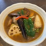 五○堂 - チキン野菜カリー　5番　香味焙煎スープ