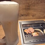 焼肉ライク - 生ビール390円
