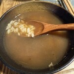 ジンギスカン羊八 - お茶漬けで〆る