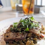 Trattoria Tabule - 太刀魚のハーブバターソテー　焼きサラダ　メシュイヤ