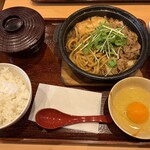 やよい軒 長楽寺店 - すき焼き定食