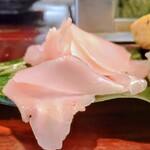 恭寿司 - がり 多め