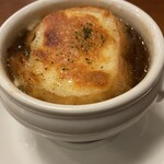 手作りハンバーグの店 CROP - オニオングラタンスープ