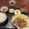 居酒屋ふみ - 料理写真:豚肉生姜焼き定食 全景