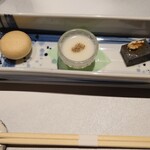 隠れ房 品川 四阿 - 最中美味しかった