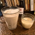 タイニーカフェ - アイスチャイ、プリン