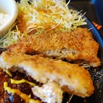 松のや - 肉厚のアジフライ