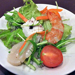 Bistroフルフル - fleu fleu サラダ（取り分けました）（２０１４年１２月）