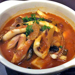 Bistroフルフル - 真イカのトマト煮込み（２０１４年１２月）