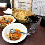 Bistroフルフル - 真イカのトマト煮込み（取り分けました）（２０１４年１２月）