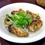 Bistroフルフル - カキのリゾット（２０１４年１２月）