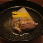 しのはら - 鼈と蕪の椀物