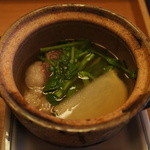 しのはら - 月の輪熊とクレソンの小鍋