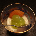 しのはら - シャインマスカットとトマトのコンポート