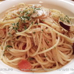 バルバダニェッロ 羊のひげ - アルデンテのペペロンチーノ・スパゲティー逸品です 2014.12 