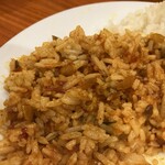 バングラキッチン西千葉 - トマトのボルタを混ぜ込んだサマ