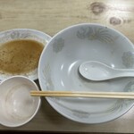 大勝軒 - 完食！ご馳走様でした！！