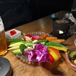 てっぱん秀S - 15種類野菜のバーニャカウダ