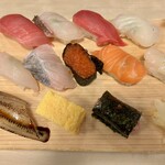 海鮮すし 海花亭 - 上握り 2,200円