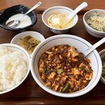 陳麻婆豆腐 - 陳麻婆豆腐セット