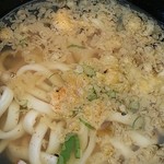 魚道楽 - 「うどん定食」（620円）のうどん