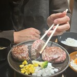 とろけるハンバーグ福よし 大阪心斎橋店 - 