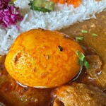 丸祇羅 - スパイス味玉