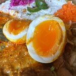 丸祇羅 - スパイス味玉