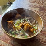 丸祇羅 - スパイスチキン蕎麦