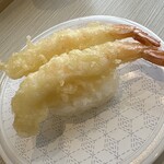はま寿司 - 料理写真:お気に入りのエビ天寿司。サクサクで甘めの九州醤油が合う！