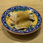 鮨 一二郎 - 鯨のさえずり。酢味噌和え。大阪ならではのアテかな。