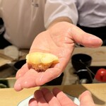 鮨 一二郎 - つぶ貝。