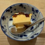 鮨 一二郎 - アイスブリュレ。カリッカリのキャラメリゼ。