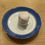 鮨 一二郎 - むくむく指先おしぼり。