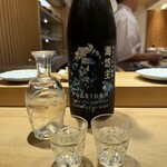 鮨 一二郎 - ★ 天吹　海坊主 POSEIDON 超辛口純米酒(佐賀) インパクト大のラベルはポセイドン！ポセイドンは海を行け～ロデム変身〜地をかけろ～♪ お鮨のためのお酒です。(*´˘`*)