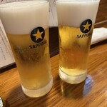 もつ焼き ぶちや。 - ビール