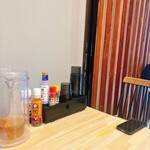 丼 定食 ゆうづつ - 卓上