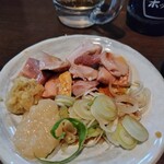 やきとん みつぼ 高田馬場店 - 茹で刺し（ガツ）