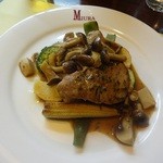 洋食 三浦亭 - ポークソテーきのこソース