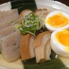 俺の割烹 おでん - こんにゃく、車麩、たまご