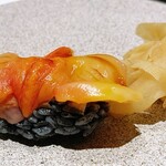 麻布 黒しゃり - 