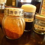 赤麺 梵天丸 - 薬味など