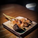 純・懐石焼鳥 串焼ちゃぼ蔵 - エリンギ @250円