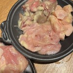 にんにく鶏焼肉サン - 肉追加