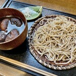 そば遊歩 - しいたけ蕎麦（玄挽き）